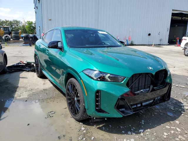 5UX43EX06R9U05430 - 2024 BMW X6 M60I GREEN photo 4