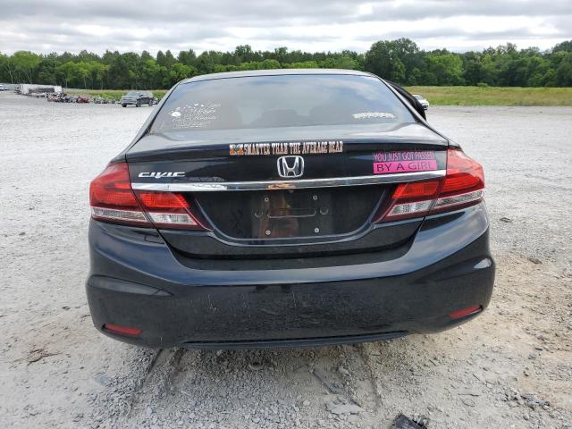 2HGFB2F94FH539748 - 2015 HONDA CIVIC EXL BLACK photo 6