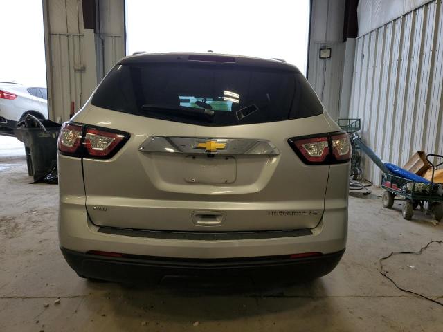 1GNKVFKDXEJ339399 - 2014 CHEVROLET TRAVERSE LS SILVER photo 6