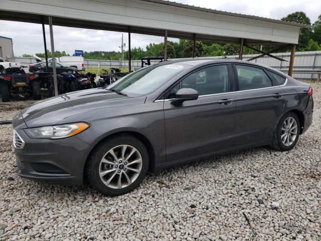 3FA6P0HD0HR363901 - 2017 FORD FUSION SE CHARCOAL photo 1