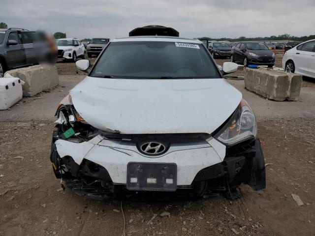 KMHTC6AD8HU324211 - 2017 HYUNDAI VELOSTER WHITE photo 5