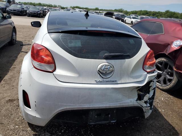 KMHTC6AD8HU324211 - 2017 HYUNDAI VELOSTER WHITE photo 6