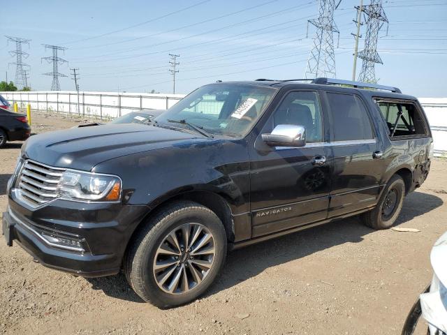 5LMJJ3JT7HEL11296 - 2017 LINCOLN NAVIGATOR L SELECT BLACK photo 1