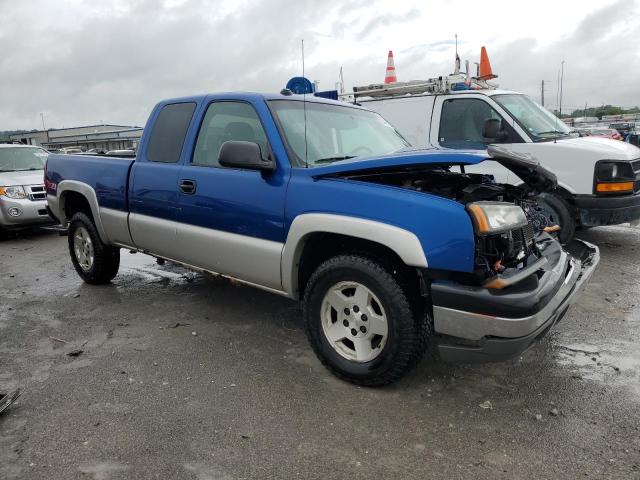 1GCEK19T14Z162143 - 2004 CHEVROLET SILVERADO K1500 BLUE photo 4