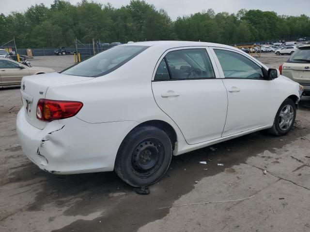 2T1BU4EE1AC263176 - 2010 TOYOTA COROLLA BASE WHITE photo 3