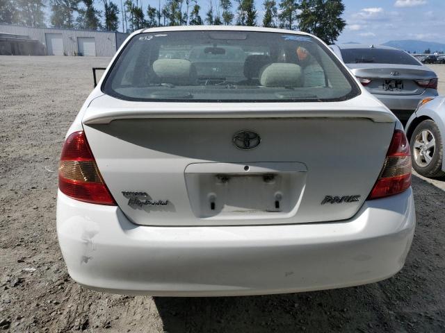 JT2BK18U930074563 - 2003 TOYOTA PRIUS WHITE photo 6