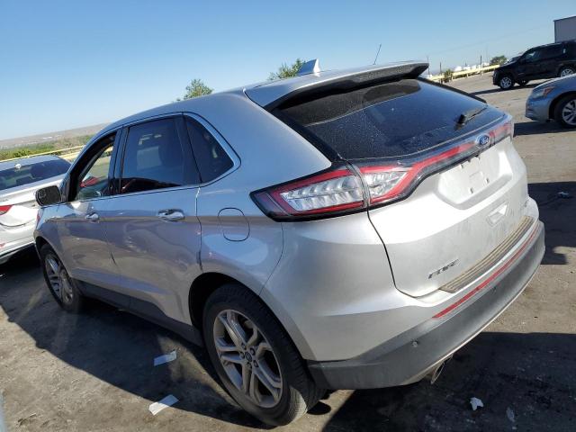 2FMPK3K98JBB20646 - 2018 FORD EDGE TITANIUM SILVER photo 2