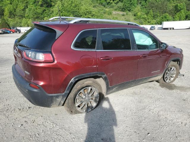 1C4PJMLBXKD486053 - 2019 JEEP CHEROKEE LATITUDE PLUS BURGUNDY photo 3