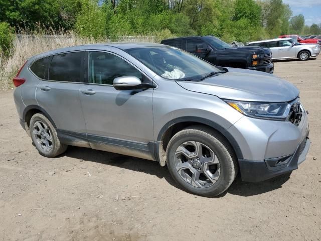 7FARW2H81JE047816 - 2018 HONDA CR-V EXL SILVER photo 4