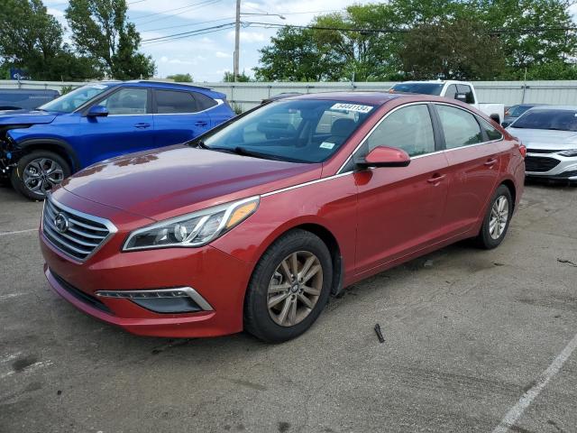 5NPE24AF5FH251330 - 2015 HYUNDAI SONATA SE RED photo 1