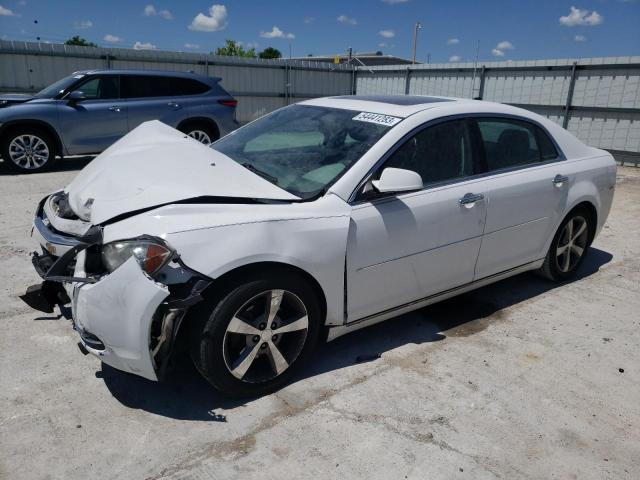 1G1ZC5E02CF397161 - 2012 CHEVROLET MALIBU 1LT WHITE photo 1