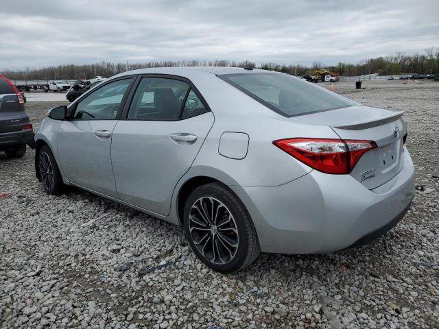 5YFBURHEXFP186369 - 2015 TOYOTA COROLLA L GRAY photo 2