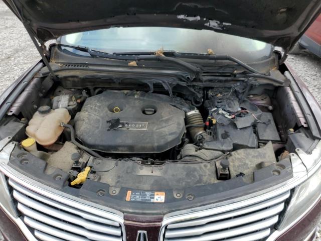 5LMCJ3C98GUJ27760 - 2016 LINCOLN MKC RESERVE BURGUNDY photo 11