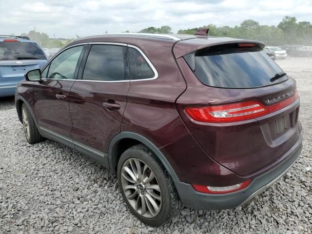 5LMCJ3C98GUJ27760 - 2016 LINCOLN MKC RESERVE BURGUNDY photo 2