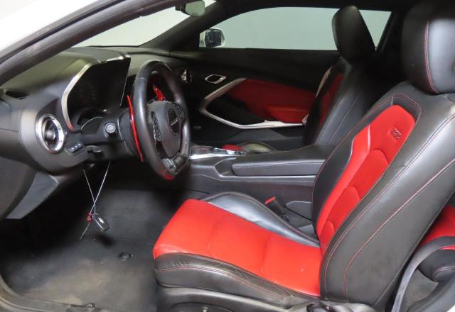 1G1FH1R75H0101841 - 2017 CHEVROLET CAMARO SS WHITE photo 9