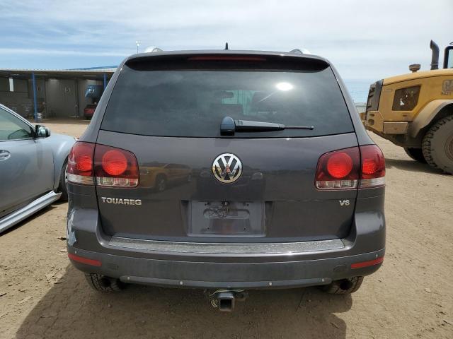 WVGBE77L98D000744 - 2008 VOLKSWAGEN TOUAREG 2 V6 GRAY photo 6