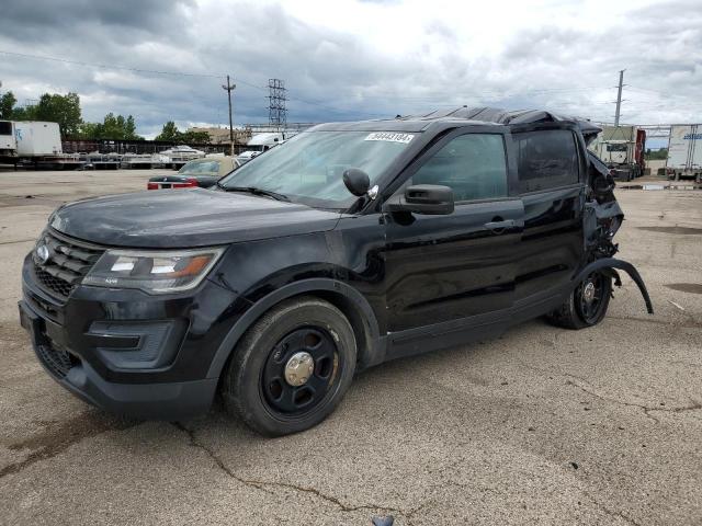 1FM5K8AR6HGD93576 - 2017 FORD EXPLORER POLICE INTERCEPTOR 黑色 照片 1