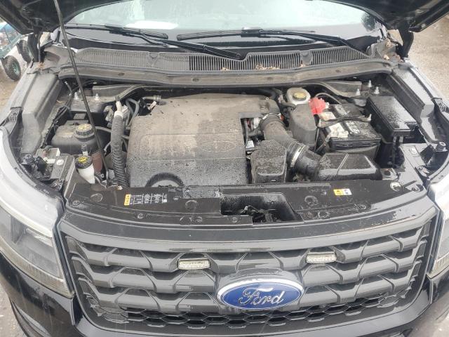 1FM5K8AR6HGD93576 - 2017 FORD EXPLORER POLICE INTERCEPTOR BLACK photo 11