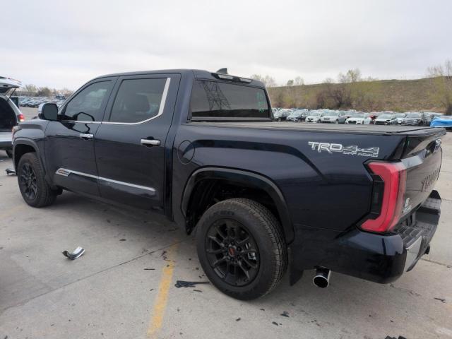 5TFMC5DB8RX080945 - 2024 TOYOTA TUNDRA CREWMAX PLATINUM BLUE photo 2