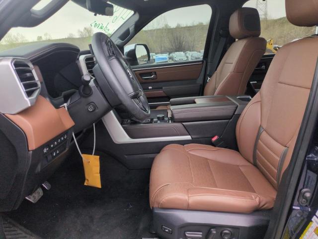 5TFMC5DB8RX080945 - 2024 TOYOTA TUNDRA CREWMAX PLATINUM BLUE photo 7