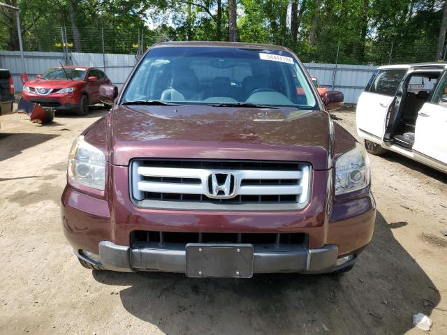 5FNYF283X8B015100 - 2008 HONDA PILOT SE PURPLE photo 5