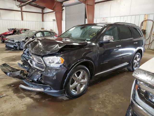 1C4SDJET8CC278931 - 2012 DODGE DURANGO CITADEL BLACK photo 1