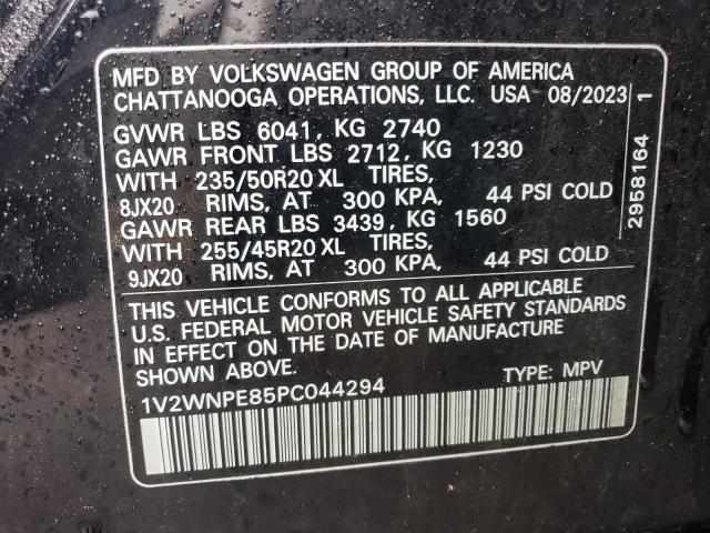 1V2WNPE85PC044294 - 2023 VOLKSWAGEN ID.4 PRO S 黑色 照片 14