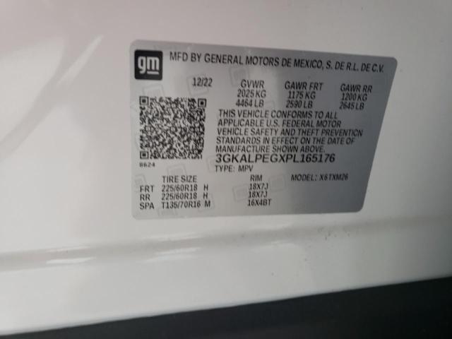 3GKALPEGXPL165176 - 2023 GMC 2500HD SLT WHITE photo 12