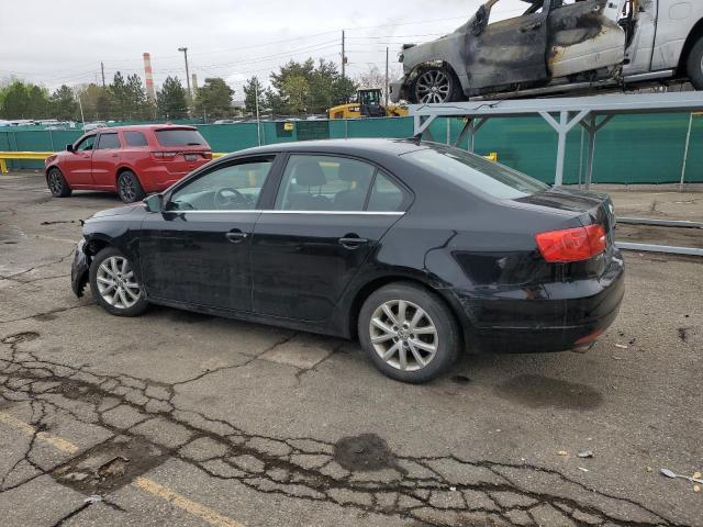 3VWD07AJ1EM392375 - 2014 VOLKSWAGEN JETTA SE BLACK photo 2