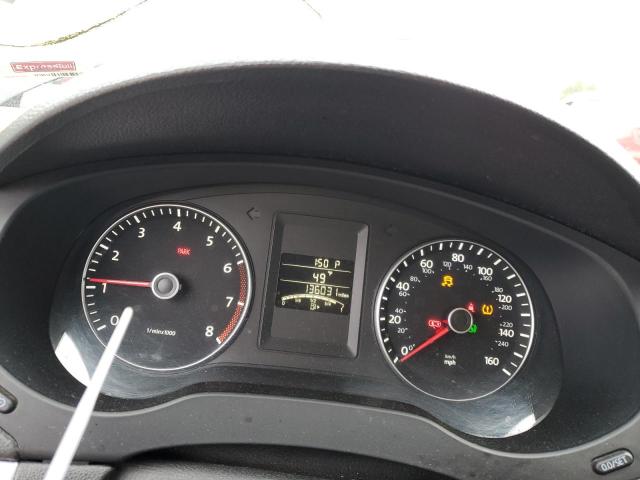 3VWD07AJ1EM392375 - 2014 VOLKSWAGEN JETTA SE BLACK photo 9