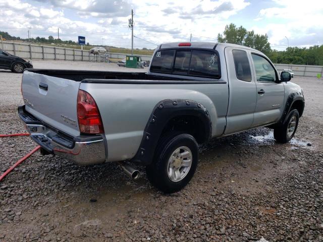 5TETU62N76Z159569 - 2006 TOYOTA TACOMA PRERUNNER ACCESS CAB SILVER photo 3