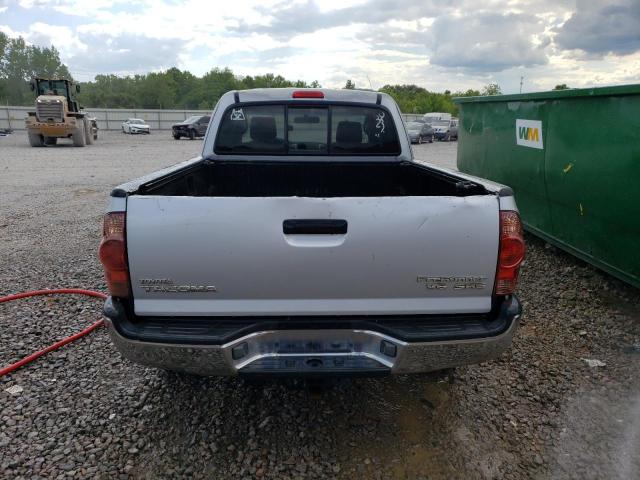 5TETU62N76Z159569 - 2006 TOYOTA TACOMA PRERUNNER ACCESS CAB SILVER photo 6