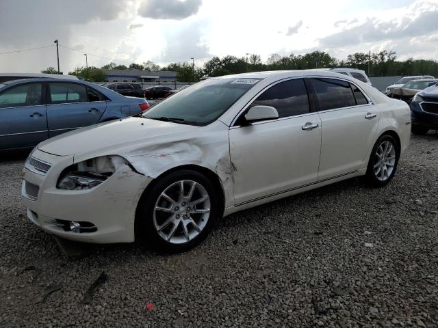 1G1ZE5EB2A4131997 - 2010 CHEVROLET MALIBU LTZ WHITE photo 1