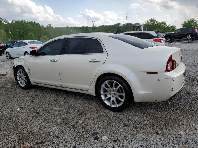 1G1ZE5EB2A4131997 - 2010 CHEVROLET MALIBU LTZ WHITE photo 2