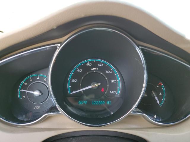 1G1ZE5EB2A4131997 - 2010 CHEVROLET MALIBU LTZ WHITE photo 9