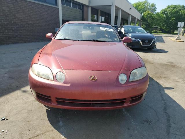 JT8JZ31C7P0012286 - 1993 LEXUS SC 300 BURGUNDY photo 5