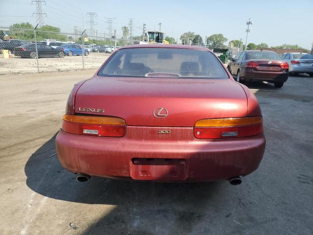 JT8JZ31C7P0012286 - 1993 LEXUS SC 300 BURGUNDY photo 6