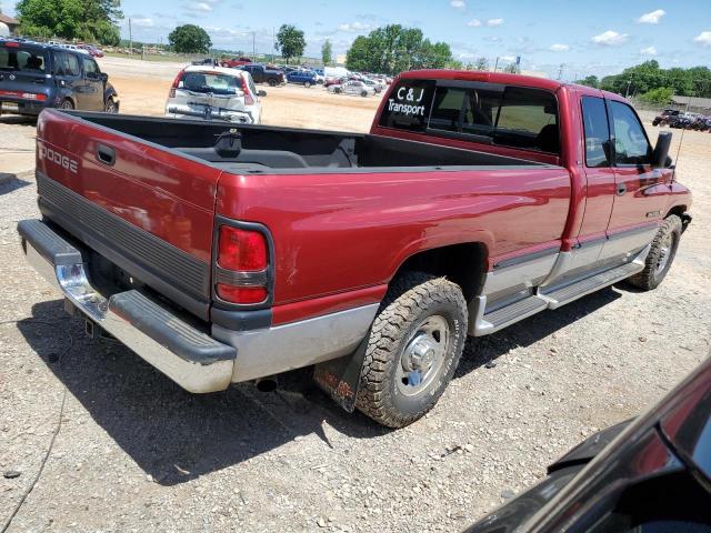 1B7KC23W9WJ239691 - 1998 DODGE RAM 2500 RED photo 3