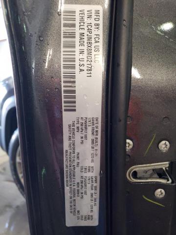 1C4PJMBX8MD217811 - 2021 JEEP CHEROKEE TRAILHAWK GRAY photo 13