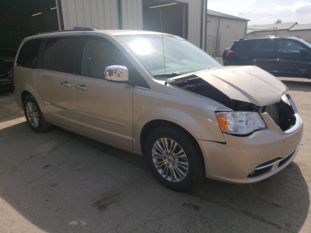 2C4RC1CG7DR647133 - 2013 CHRYSLER TOWN & COU TOURING L BEIGE photo 4