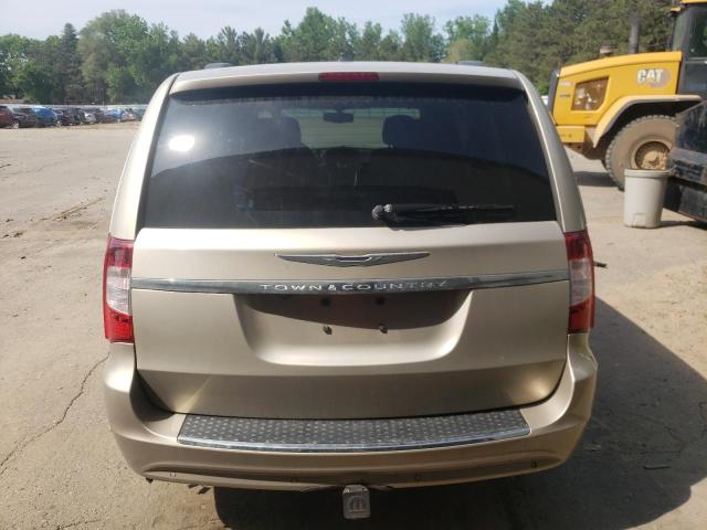 2C4RC1CG7DR647133 - 2013 CHRYSLER TOWN & COU TOURING L BEIGE photo 6
