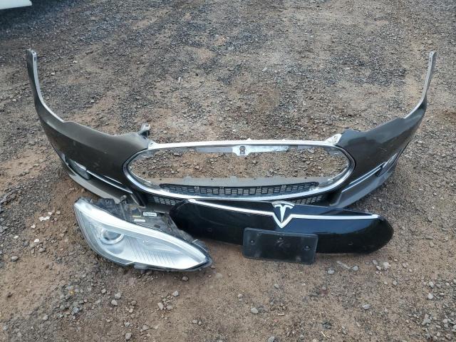 5YJSA1E29FF115034 - 2015 TESLA MODEL S BROWN photo 13