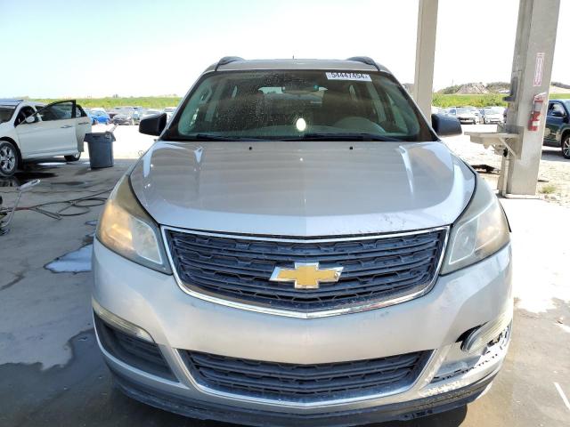 1GNKRFED7EJ209502 - 2014 CHEVROLET TRAVERSE LS SILVER photo 5