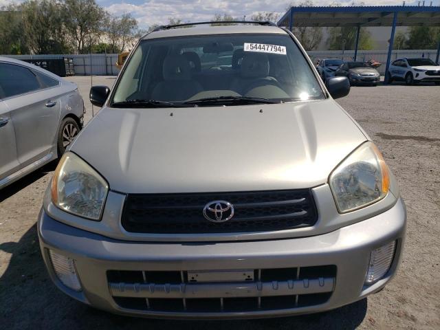 JTEGH20V030101098 - 2003 TOYOTA RAV4 TAN photo 5