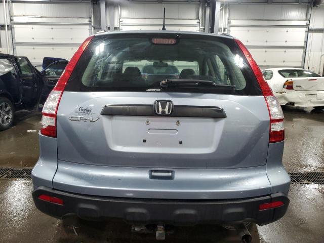 5J6RE48369L049773 - 2009 HONDA CR-V LX BLUE photo 6