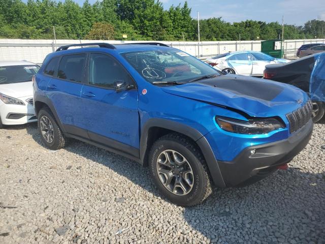 1C4PJMBX6ND550879 - 2022 JEEP CHEROKEE TRAILHAWK 蓝色 照片 4