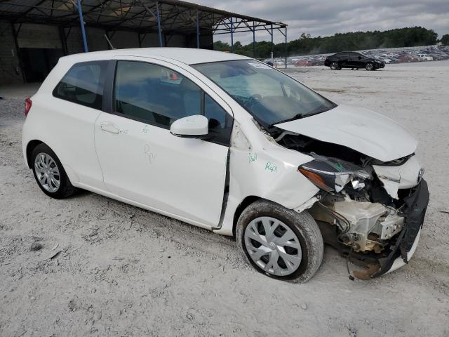 VNKJTUD38JA097118 - 2018 TOYOTA YARIS L WHITE photo 4