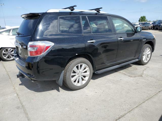 JTEEW44A282009227 - 2008 TOYOTA HIGHLANDER HYBRID LIMITED BLACK photo 3