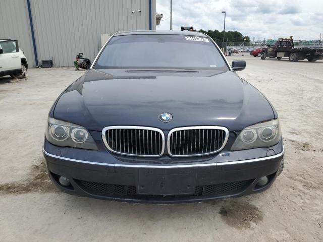 WBAHN83547DT68949 - 2007 BMW 750 BLACK photo 5