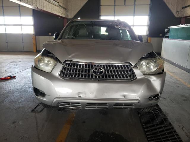 JTEEW41A982007978 - 2008 TOYOTA HIGHLANDER HYBRID SILVER photo 5